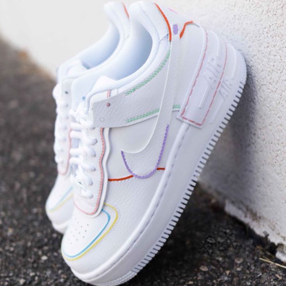 Custom Pastel Air Force 1 Shadow
